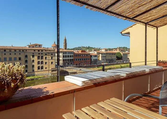 Ponte Vecchio Penthouse Charming View * Firenze